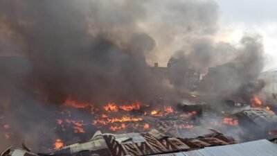 Dilalap Si Jago Merah, Pasar Tradisional Cik Puan Nyaris Ludes