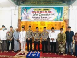Polda Riau Bersinergi Dengan Pekat IB, Laksanakan Safari Ramadhan