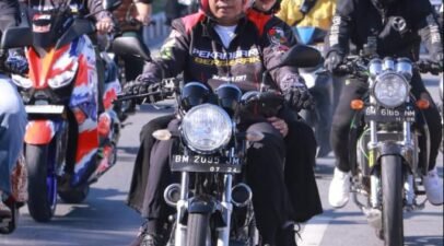 Konvoi Sunmori Dari Tenayan Ke Asia Heritage Rumbai, PJ Walikota Pekanbaru Pimpin Ribuan Peserta Konvoi