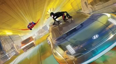 Saksikan Aksi Seru Hyundai Ioniq 5 dan Ioniq 6 Di Miles Morales cs di Spider-Man: Across the Spider-Verse