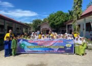 Cerdaskan Anak Bangsa, Kelompok 6 KBM Fakultas Hukum Universitas Lancang Kuning Adakan Lomba Rangking 1 Di SDN 06 Paluh