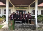 Mahasiswa KKN Universitas Muhammadiyah Riau Tiba di Salo, Kabupaten Kampar