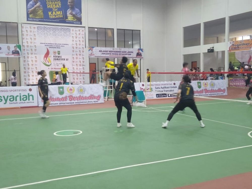 Sepak Takraw Porwil Sumatera XI