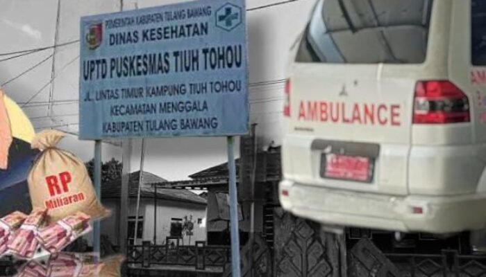 Kendaraan Dinas (Randis) Dinas Kesehatan Tulang Bawang Diduga Nunggak Pajak, Memberi contoh Buruk