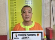 Terdakwa Junaidi Tipu 20 Orang Lebih Berkedok Proyek Pembangunan Rumah Jalani Sidang Perdana Di PN Pekanbaru