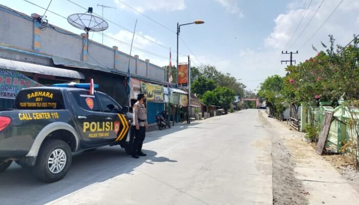 Patroli Dialogis di Pasar Temayang untuk Ciptakan Keamanan dan Ketertiban