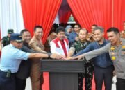 Korem 031/WB Ikuti Peresmian 2.664 titik sumber air bersih di seluruh wilayah Indonesia Secara Virtual oleh Kepala Staf Angkatan Darat