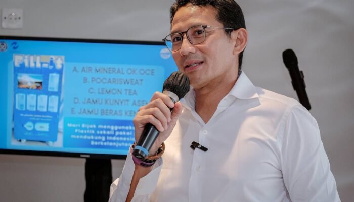 Menparekraf Apresiasi KOMIB Hadirkan Mesin “Fill It” Wujud Parekraf Berkelanjutan