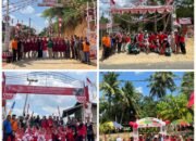 Semarak HUT RI KE 79, Warga Desa Pangkalan Tampui kecamatan Kerumutan Gelar Lomba Kebersihan Lingkungan Antar RT