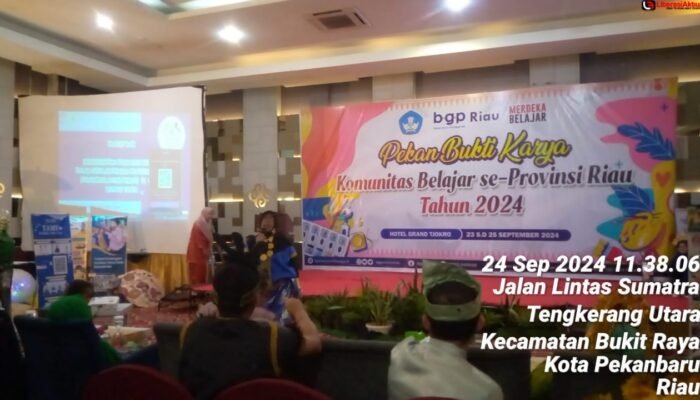 Pekan Bukti Karya Komunitas Belajar Se-Provinsi Riau Tahun 2024 Dibuka: Pameran Kreativitas dan Kolaborasi Pendidikan