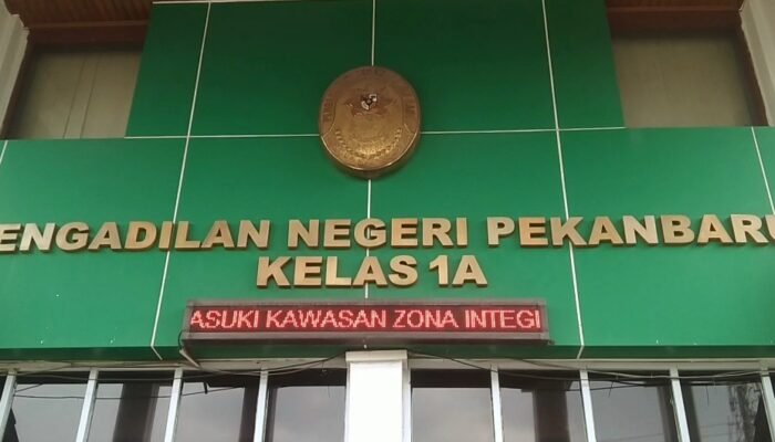 Permohonan Tahanan Kota Dua Terdakwa Tipikor BLUD RSUD Bangkinang Dikabulkan PN Pekanbaru