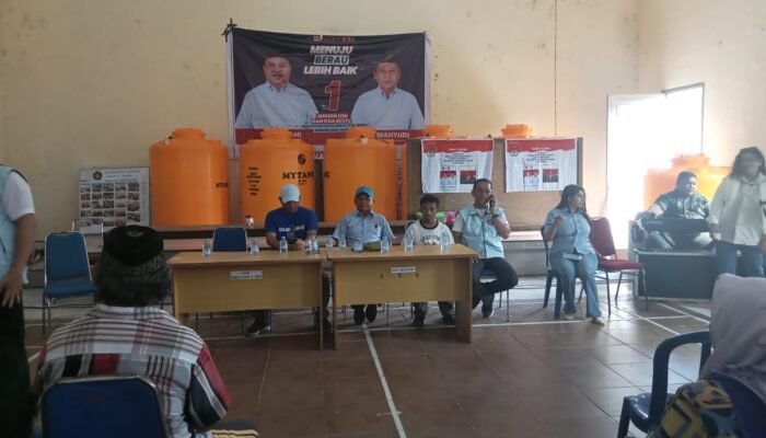 Menyala Abang Ku, Paparkan 24 Program Kampanye MP-AW Di Biatan Ilir Poros Talisayan RT 01