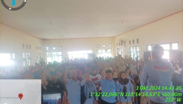 Menyala Abang Ku, MP-AW Gelar Kampanye Di Cipuak, Talisayan Paparkan Visi-Misi Dan Program Unggulan