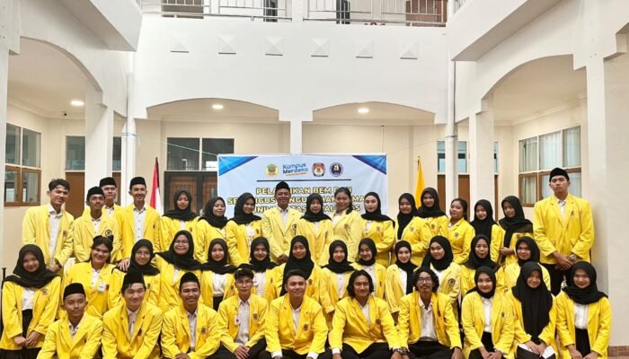 BEM Universitas Awal Bros Periode 2024-2025 Resmi Dilantik, Leo : Komitmen Demi Satu Tujuan Perlu Dilakukan