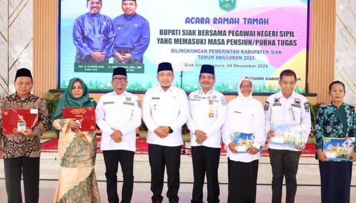 164 PNS di Pemkab Siak Siap Masuki Masa Pensiun, Bupati Apresiasi Pengabdian Mereka