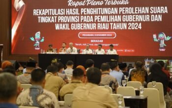 KPU Riau Gelar Pleno