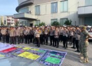 500 Personel Gabungan Amankan Rapat Pleno KPU Riau, Pastikan Pilkada 2024 Berjalan Lancar