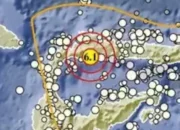 Gempa Magnitudo 6,1 Guncang Parigi Moutong, Sulawesi Tengah