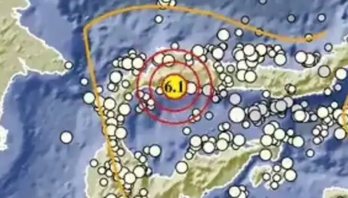 Gempa Magnitudo 6,1 Guncang Parigi Moutong, Sulawesi Tengah
