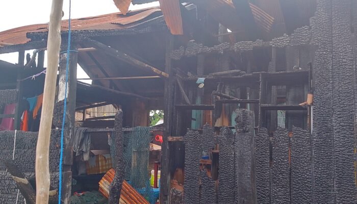 Satu Unit Rumah Warga Di Balikukup Ludes Terbakar Di Tahun 2024 Tidak Pernah Mendapatkan Bantuan Dari Pemerintah Kampung