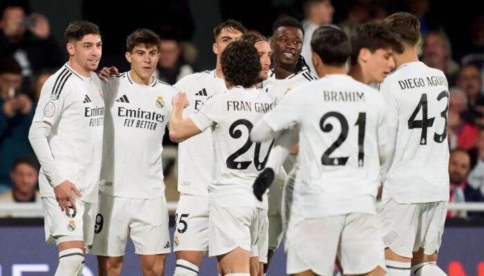 Real Madrid Melaju ke 16 Besar Copa del Rey dengan Kemenangan Telak 5-0 atas Deportiva Minera