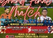 Darmajaya FC Lolos ke Grand Final Simpang Raya Cup I 2025