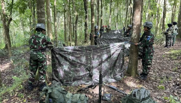 Prasis Semaba PK Wanita A-54 Latihan Survival di Kaliurang, Siapkan Diri Hadapi Medan Nyata