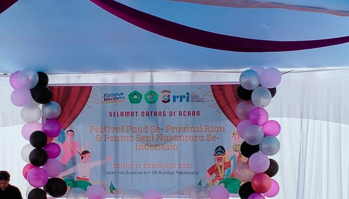 Festival PAUD ke-6 se- Provinsi Riau Meriah di Universitas Lancang Kuning