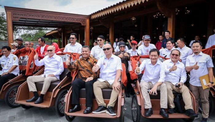 Kementerian UMKM Dorong Keterlibatan Pengusaha Lokal dalam Rantai Produksi Becak Listrik Ramah Lingkungan