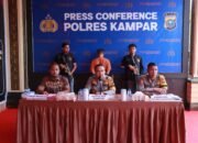 Polres Kampar Bongkar Sindikat Curanmor, 13 Motor Diamankan
