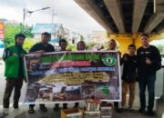 Komunitas Driver Online Pekanbaru dan Polda Riau Bersinergi Bantu Korban Banjir di Rumbai
