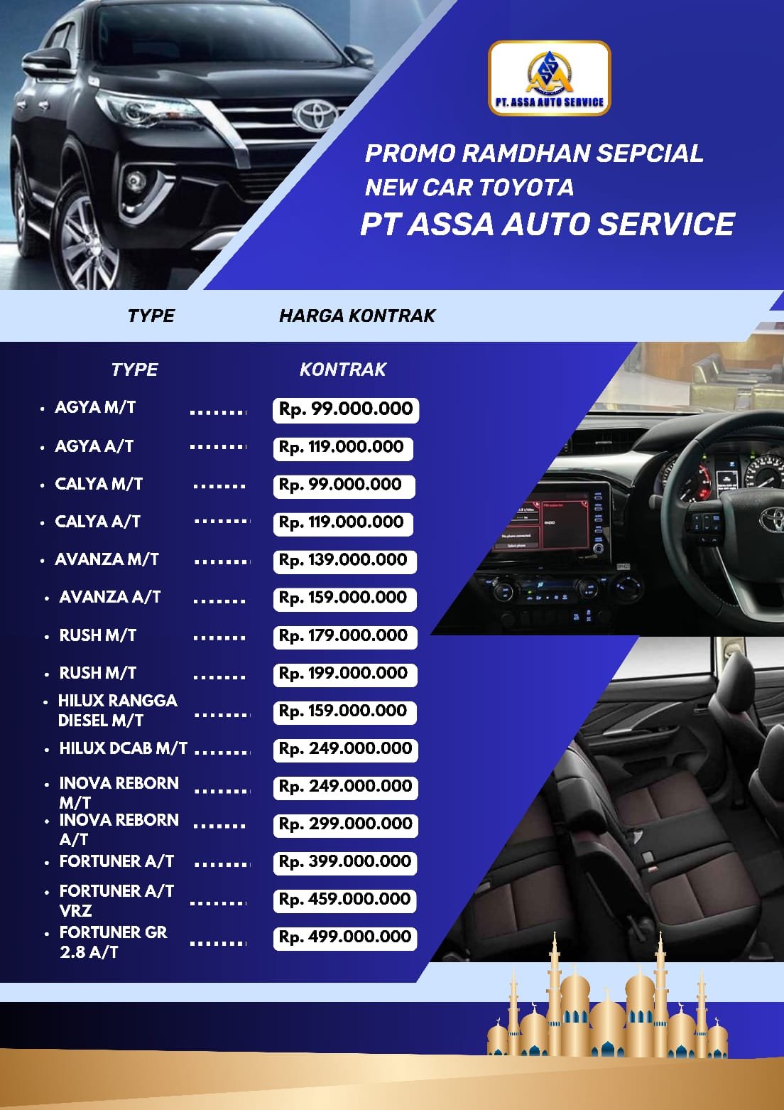 Promo Ramadhan PT Assa Auto Service