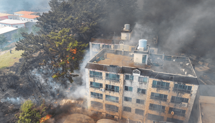 Kebakaran Hebat di Daegu, Ribuan Warga Korea Selatan Terpaksa Mengungsi