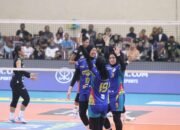 Electric PLN Raih Kemenangan Perdana di Final Four Proliga 2025, Pertamina Masih Berjuang