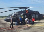 Bantuan Helikopter Water Bombing Tiba, Riau Perkuat Penanganan Karhutla