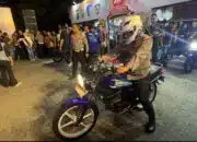 Kapolda Riau dan Wali Kota Pekanbaru Adu Kecepatan di Ajang Drag Bike Meriah
