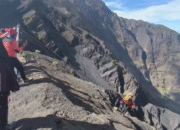Tragedi di Gunung Rinjani: Pendaki Asal Brasil Jatuh ke Jurang 600 Meter