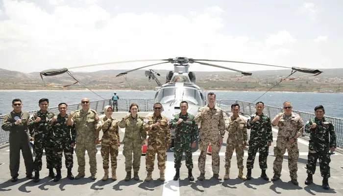 KRI Sultan Iskandar Muda Raih Nilai Sempurna dalam Evaluasi UNIFIL di Lebanon