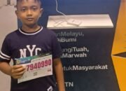 Hadziq, Bocah 9 Tahun Penantang 5K di Riau Bhayangkara Run 2025