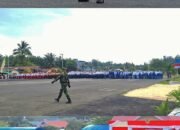Serka Wisandy Komandoi Upacara Peringatan HUT ke-80 RI di Batu Putih
