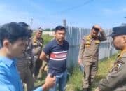 Pasang Pagar Seng Guna Hindari Konflik Malah Dibongkar Satpol PP, KNPI Rumbai Timur Mintak Bongkar Juga Lahan Sevendor Atau Tunggu Aksi Jilid 4!