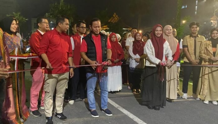 Malioboro Versi Pekanbaru Hadir! Wali Kota Agung Launching Taman Labuai City Walk