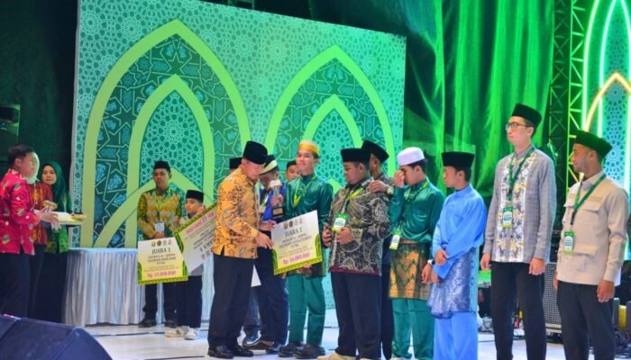 Kafilah Riau Raih Tiga Gelar Terbaik 1 di STQH Nasional XXVIII 2025 di Kendari