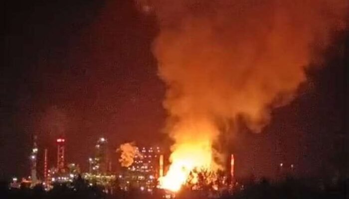 Ledakan Hebat Guncang Kilang Pertamina Dumai, Warga Sempat Panik