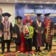 Unilak Wisuda 1.341 Lulusan, Kapolres Pekanbaru dan Bupati Pelalawan Ikut Diwisuda