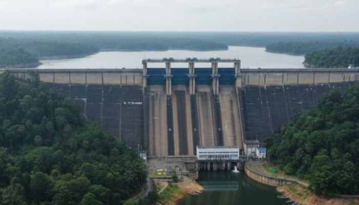 Inflow Waduk Koto Panjang Naik ke 955,73 m³/s, PLTA Pastikan Kondisi Masih Normal dan Spillway Belum Dibuka