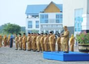 Pimpin Upacara Gabungan, Wawako Pekanbaru Tegaskan Disiplin dan Sinergi OPD di Awal Tahun Ini