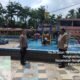 Petsonil Polsek Rangkasbitung Polres Lebak Patroli Dialogis Ke Obyek Wista Kolam Renang