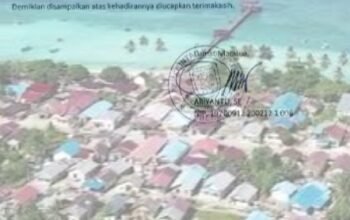 Berikut Keterangan Camat Maratua Pelaksanaan Musrenbang di adakan di Tanjung Redeb