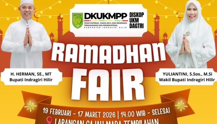 Ramadan Fair UMKM 2026 di Inhil Hadirkan Lomba Keagamaan dan Doorprize Meriahkan Bulan Suci Ramadhan 
